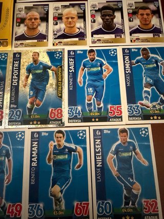 33 Cromos Liga Belga Topps