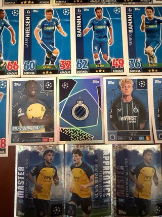 33 Cromos Liga Belga Topps