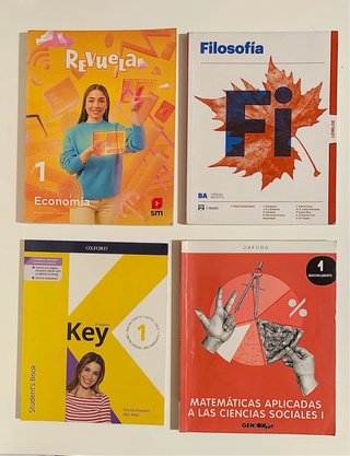 Libros de texto 1 Bachillerato