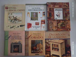 Lote libros manualidades
