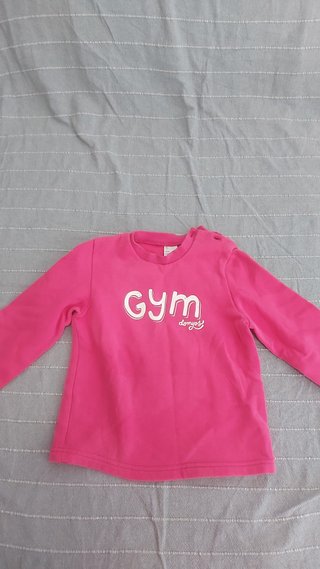 Blusa niña manga larga Gym 4 años