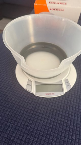 Báscula Cocina Soehnle Olympia Transparente