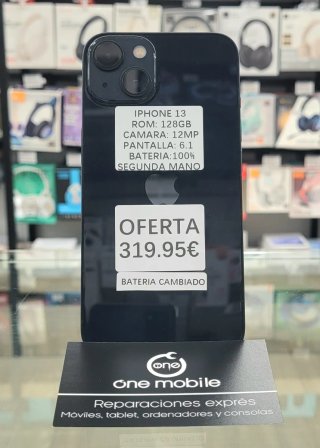 iPhone 13 128GB Batería 100%
