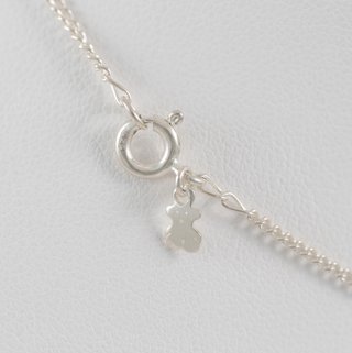Cadena con colgante Tous en plata 925 y ónix Motif