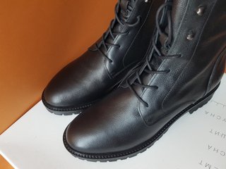 Botines Geox D Hoara E piel negro Talla 40