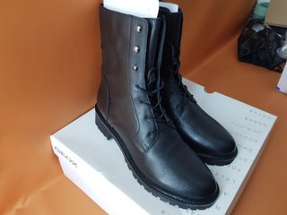 Botines Geox D Hoara E piel negro Talla 40
