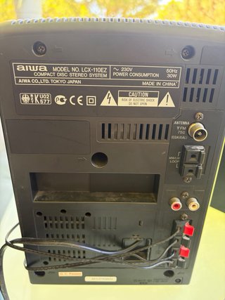 Minicadena Aiwa LCX-110EZ CD Radio Cassette