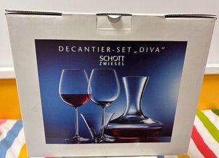 Set Decantador y Copas Schott Zwiesel Diva