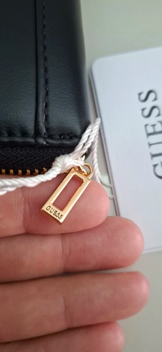 Carteira Grande Guess Preta com Caixa Nova