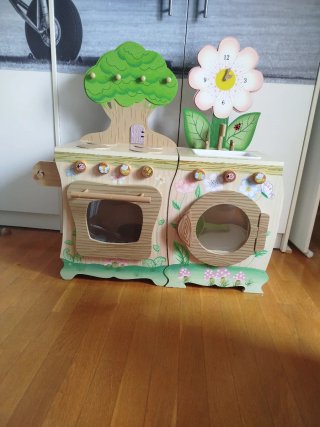 Cocinita de madera infantil