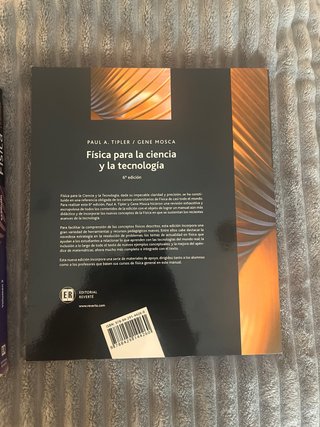 Tipler Mosca. Fisica para la ciencia y tecnología