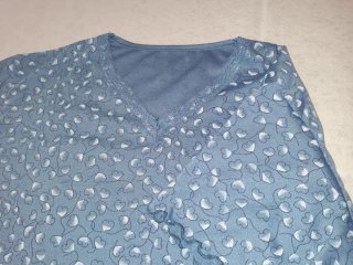 Pijama Verano Azul Estampado