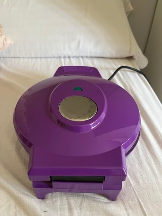 Máquina para hacer donuts morada