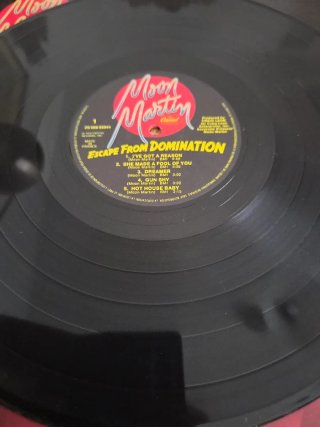 Vinilo LP Moon Martin Escape From Domination