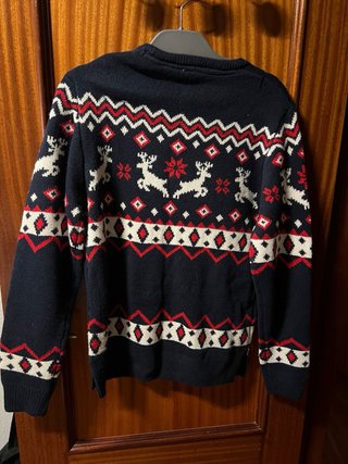 Jersey Navideño Azul y Rojo