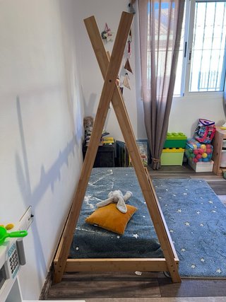 Cama Montessori Tipi 70x140 Bambú como nueva