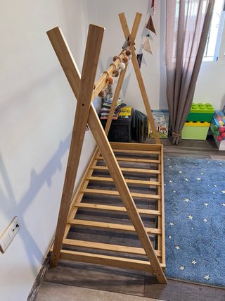 Cama Montessori Tipi 70x140 Bambú como nueva