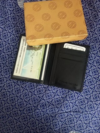 Cartera Cross de piel negra