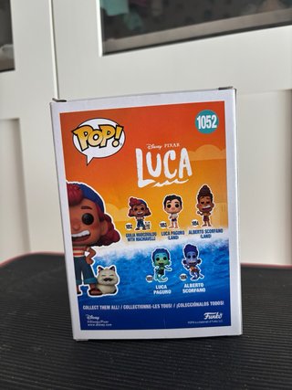Funko Pop Luca con gato