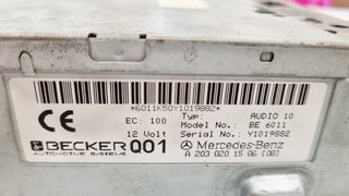 Radio Cassette Mercedes-Benz Audio 10 BE6011