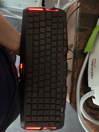 Teclado gaming - MARS GAMING MK0/USB/RETROIL/NEGRO