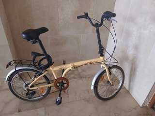 Bicicleta Plegable Aluminio Vintage