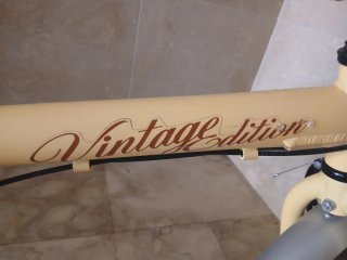 Bicicleta Plegable Aluminio Vintage