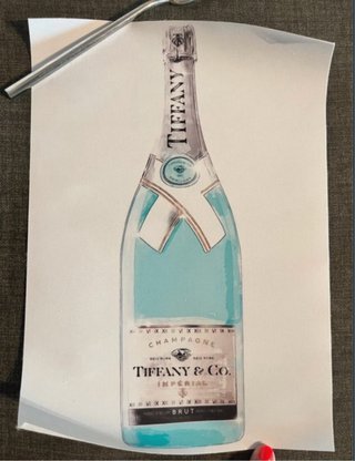 Lámina Tiffany & Co. Champagne