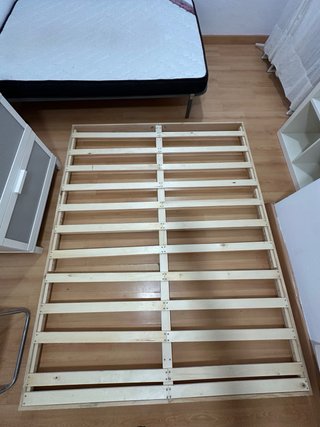 Somier madera cama tatami 160cm