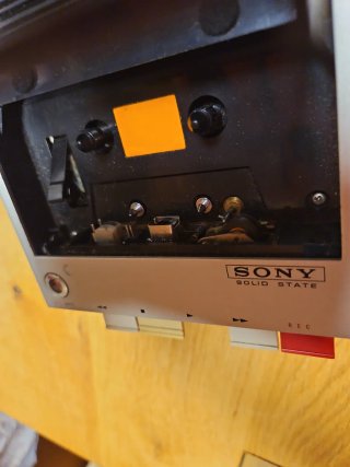 Registratore portatile Sony TC100A non testato.