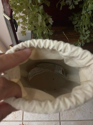 Borsa secchiello Zara bianca