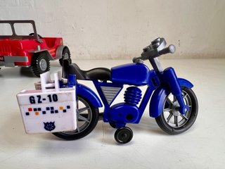 Lote Airgam Boys: Coche, Moto y Figuras