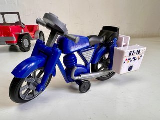 Lote Airgam Boys: Coche, Moto y Figuras