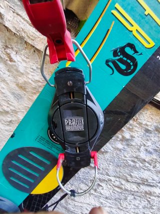 Equipo completo Snowboard Alpino Carving Vintage