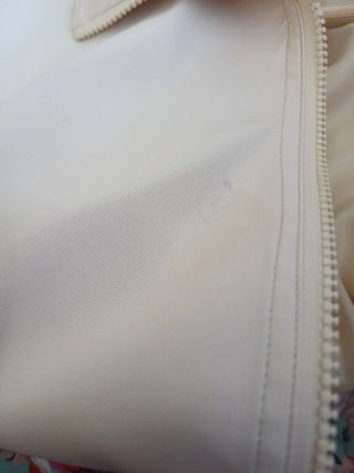Gabardina 3/4 mujer crudo