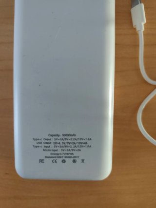 Power Bank 100W Carga Rápida