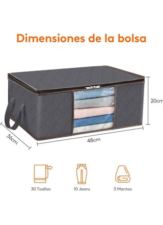 Pack 6 Bolsas Almacenamiento Ropa