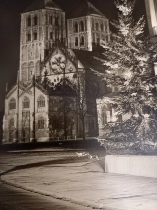 Biglietto Auguri Natale  Duomo Munster