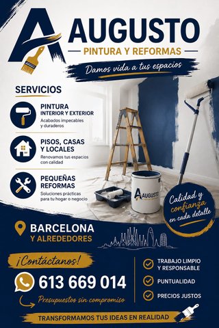 Pintura y reformas-presupuesto sin compromiso