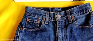 Shorts vaqueros Levis 534 vintage