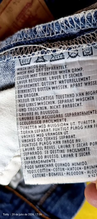 Shorts vaqueros Levis 534 vintage