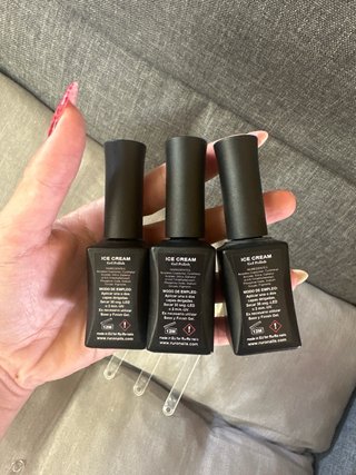 Lote 3 Esmaltes Gel Ruro Nails UV/LED