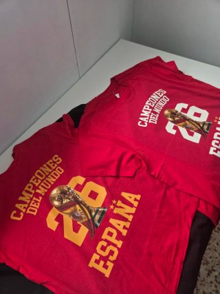 Camiseta España Campeones del Mundo