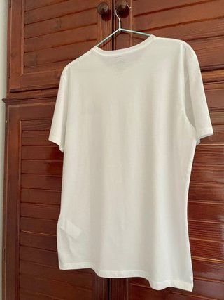 Camiseta Quiksilver Blanca Talla S Algodón