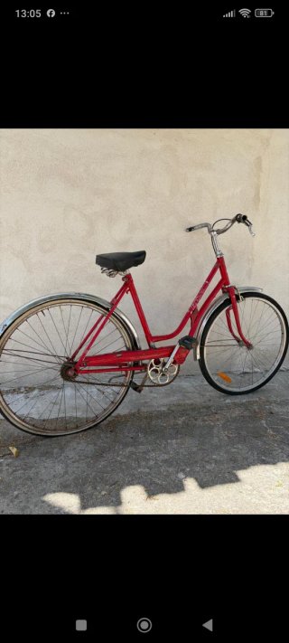 Bicicleta BH Clásica Vintage Roja