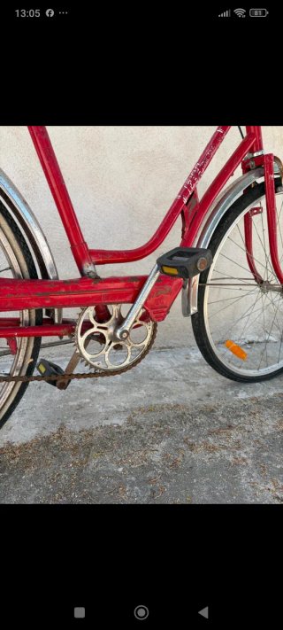 Bicicleta BH Clásica Vintage Roja