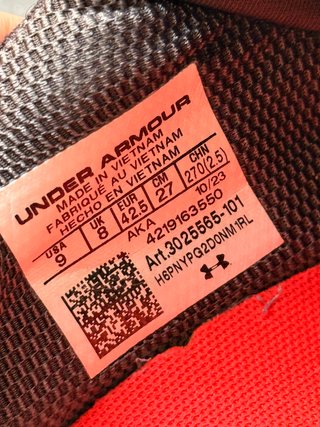 Zapatillas Under Armour HOVR Rise 4 Talla 44