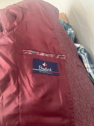 Chaqueta Burdeos