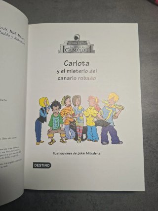 Carlota y el misterio del canario robado