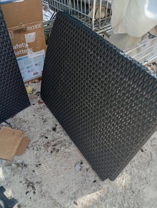 Tumbona Jardín Keter Jaipur Plegable Gris